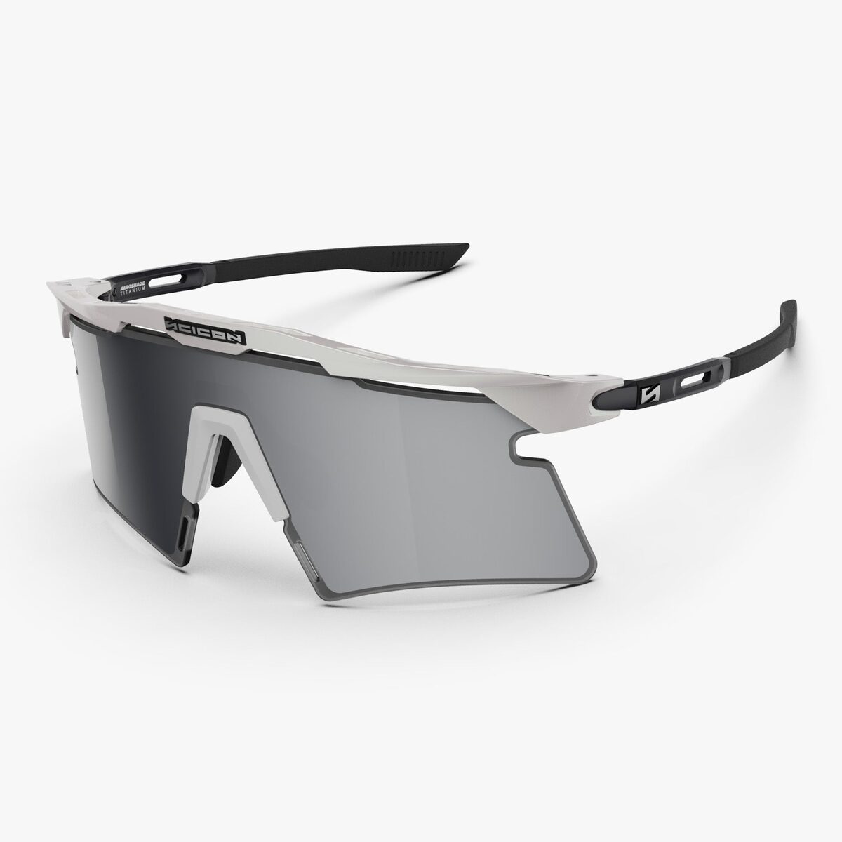 Aeroshade Titanium Trắng mờe MM Silver hero